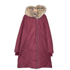 XL Babaton St. Moritz Parka Boudeaux Wine Down Filled Winter Coat Jacket Aritzia